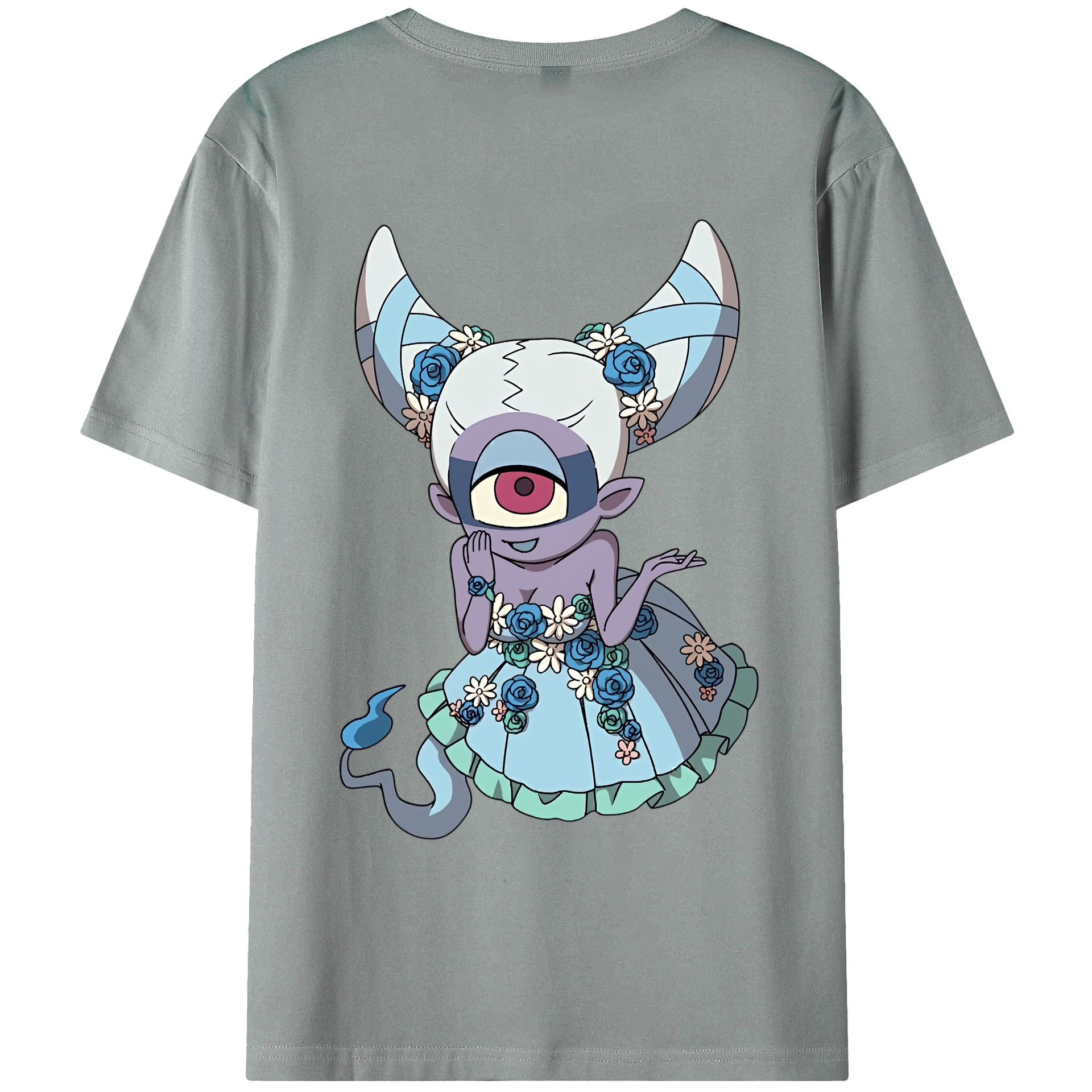 （画像用） 妖怪ウォッチ Yo-kai Watch 綿100％ メンズ半袖Tシャツ（バックプリント） 通気性